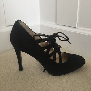 Nine West Lace Up Heels NEVER WORN